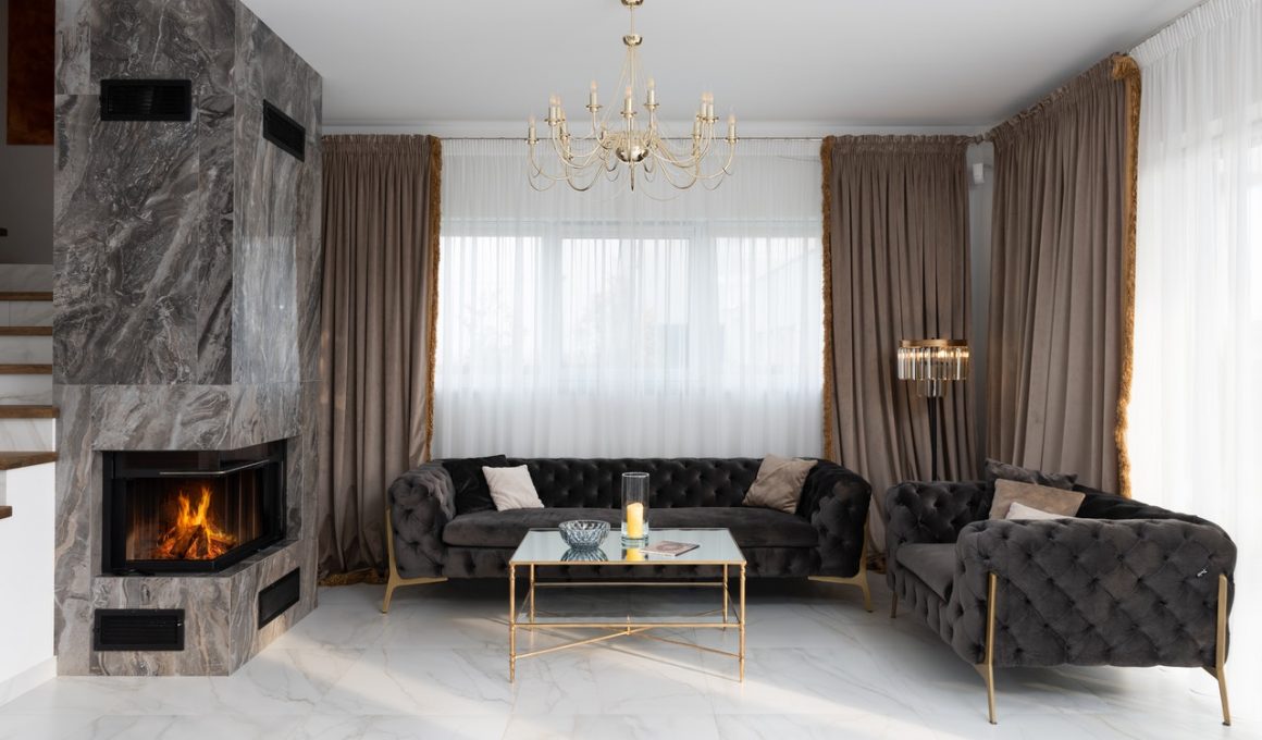 Modern warm interieur