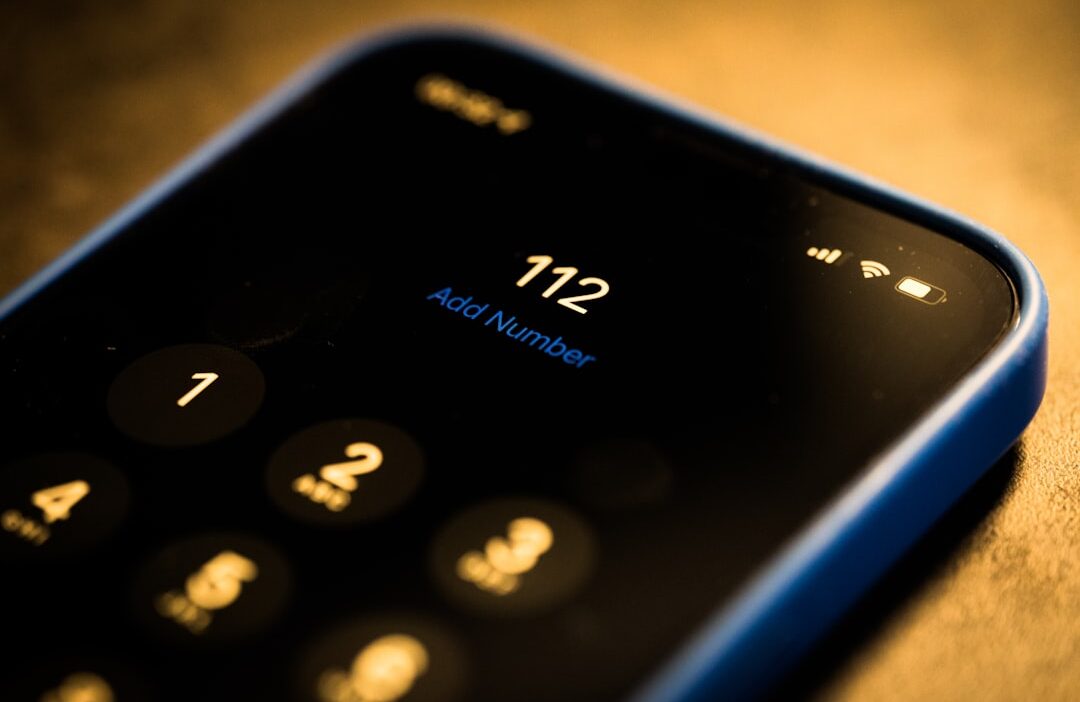 Calling emergency 112