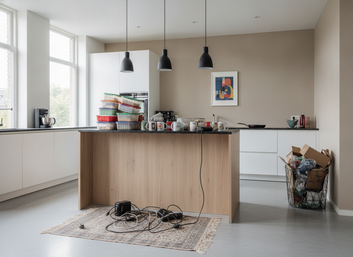 Acht keukenfouten die je interieur onbedoeld goedkoop laten ogen