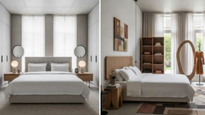 Moet een slaapkamer symmetrisch zijn en wanneer niet